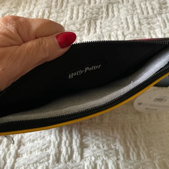 Loungefly Red and Black Pennant Crossbody Bag - Picture 4 of 4